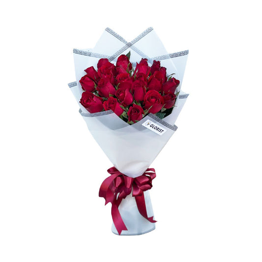 Quick Dreams: 12 passionate red roses - bold and impactful display of beauty and romance - flower delivery to Barangay Bagong Lipunan ng Crame, Quezon City and Barangay Kaunlaran, Quezon City