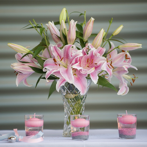 Stargazer Lily Vase